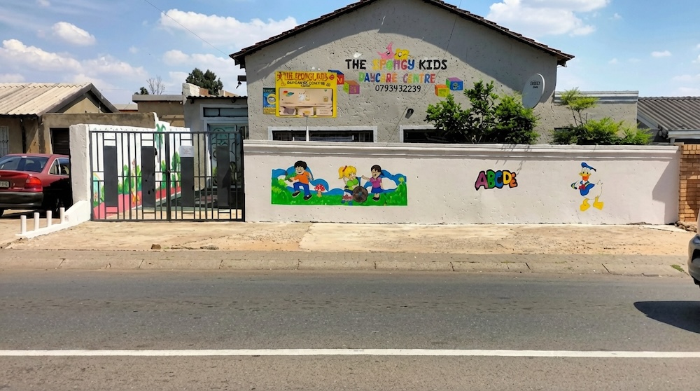Street view of The Spongy Kids Day Care Centre property